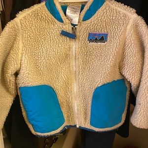 Kids Patagonia fleece jacket